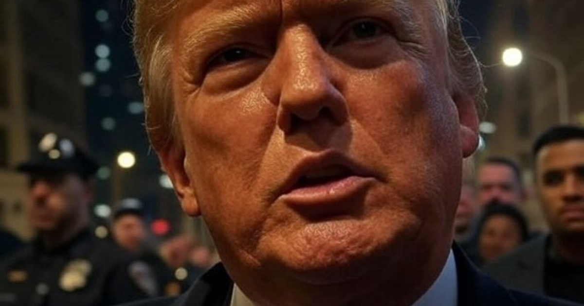 Individuo en primer plano con fondo urbano y luces de la ciudad, relacionado con amenazas de redadas en Chicago.