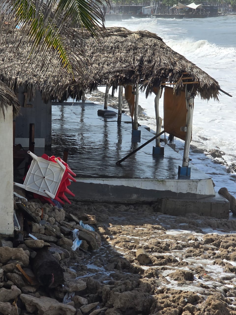 . Mazatlán, Huracan, materiales, perdidas