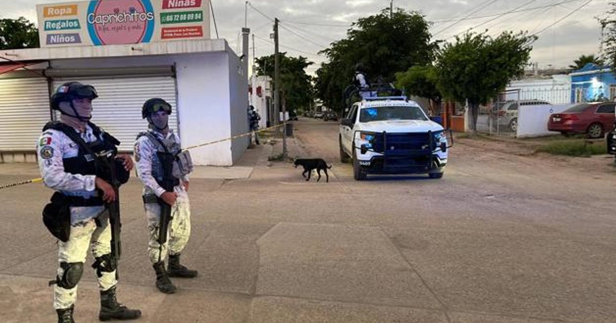 Policías en Fraccionamiento Los Huertos tras accidente de motocicleta