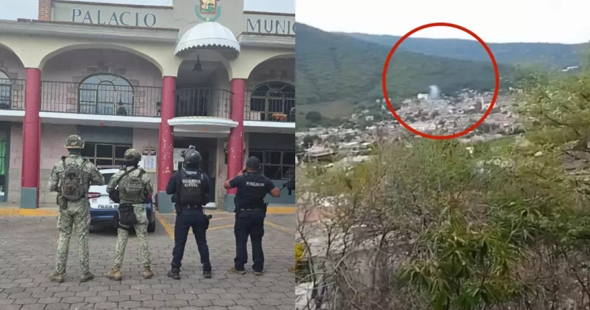 Edificio municipal de Zinapécuaro bajo vigilancia tras ataque armado