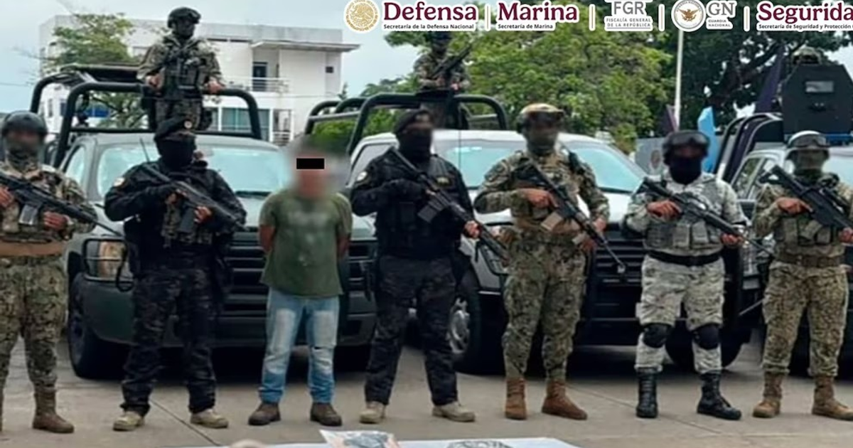 Operativo de seguridad en Villahermosa con detención de Alejandro 'N'