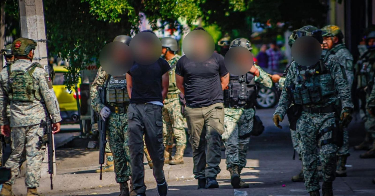 Operativo de seguridad en Culiacán con detenidos y fuerzas armadas