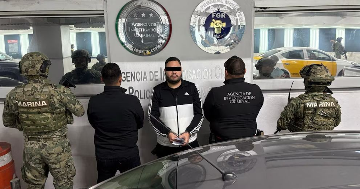 Detención de Jair Francisco 'N' en operativo conjunto en México