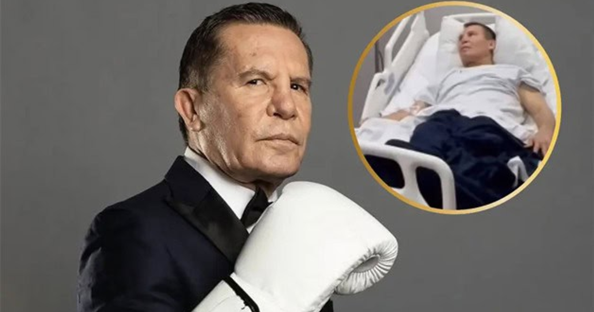 Persona con guantes de boxeo y otra en cama de hospital, simbolizando fuerza y vulnerabilidad.