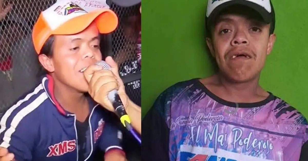 El Medio Metro en dos facetas: artista en un evento y en un entorno casual