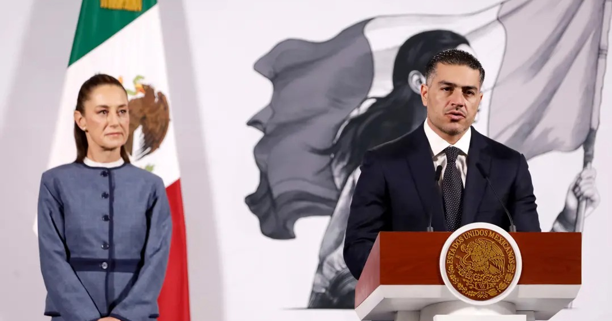 Claudia Sheinbaum en conferencia de prensa sobre Omar García Harfuch