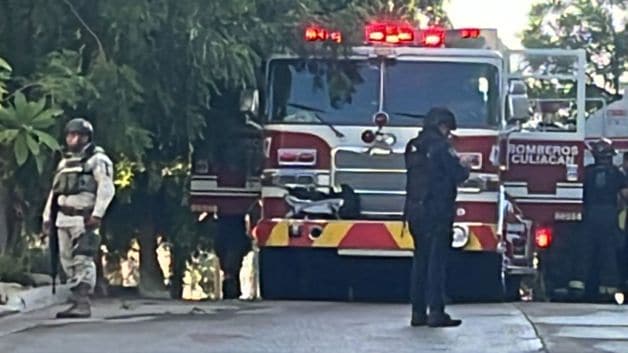 . Sinaloa, Culiacán, incendio, Inseguridad