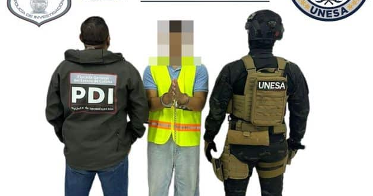 Detención de Ethan Leonard en Comala por feminicidio en Mazatlán