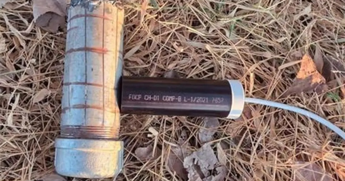 Artefacto explosivo improvisado sobre hojas secas en Navolato, Sinaloa.