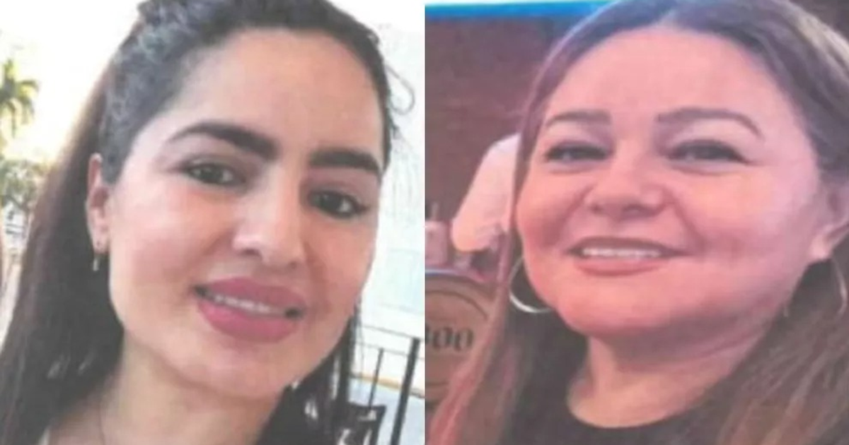 Herminia Guadalupe Rivera Rendón y Teresa de Jesús Morales Ontiveros sonriendo