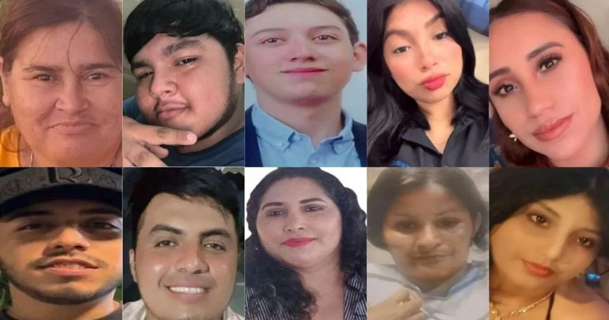 Collage de retratos de personas diversas con diferentes expresiones y estilos, en formato de dos filas y cinco columnas.