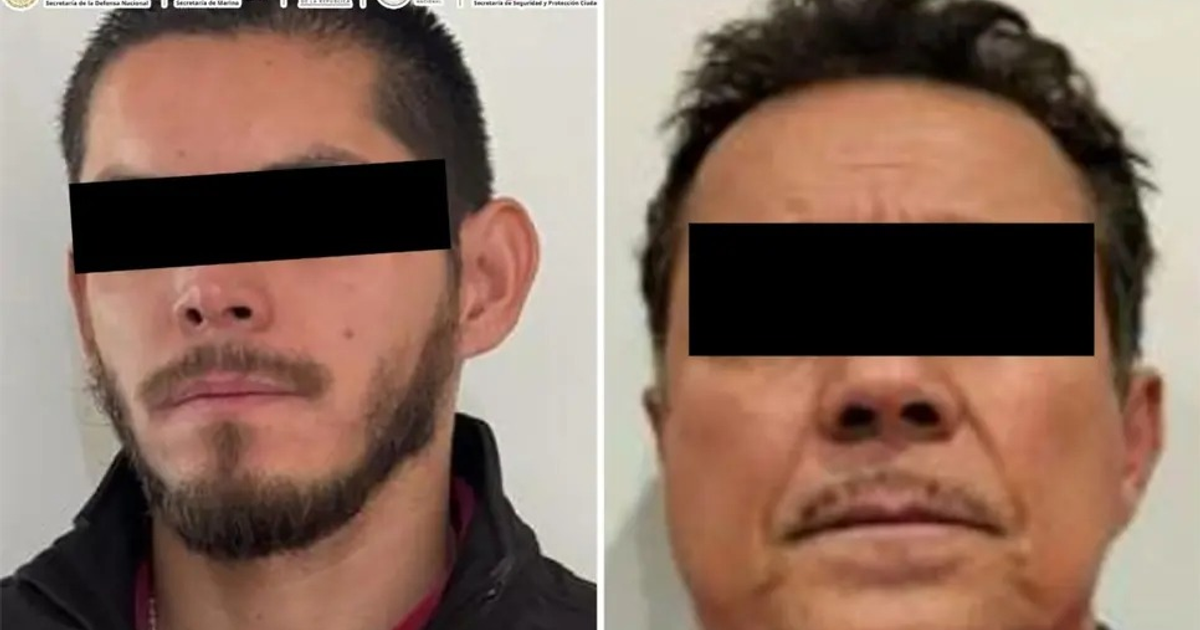 Fotografías de identificación de Abdel N. y Miguel Ángel N. con rostros parcialmente cubiertos.