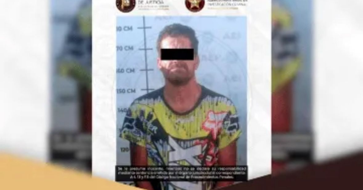 Ficha de arresto de Ramón Alberto 'N', alias 'El Morquecho', detenido en Rosarito por triple homicidio en Sonora.