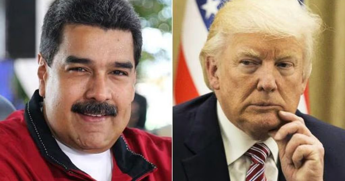 Donald Trump y Nicolás Maduro en llamada telefónica sobre reunión en EE.UU.