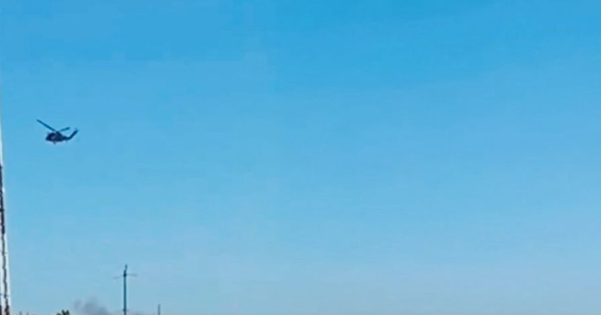 Helicóptero de la SEMAR sobrevuela La Brecha, Guasave, tras enfrentamiento