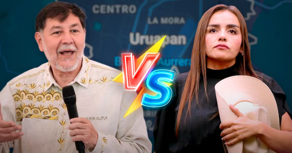 Debate político en Uruapan entre Fernández Noroña y Quiroz