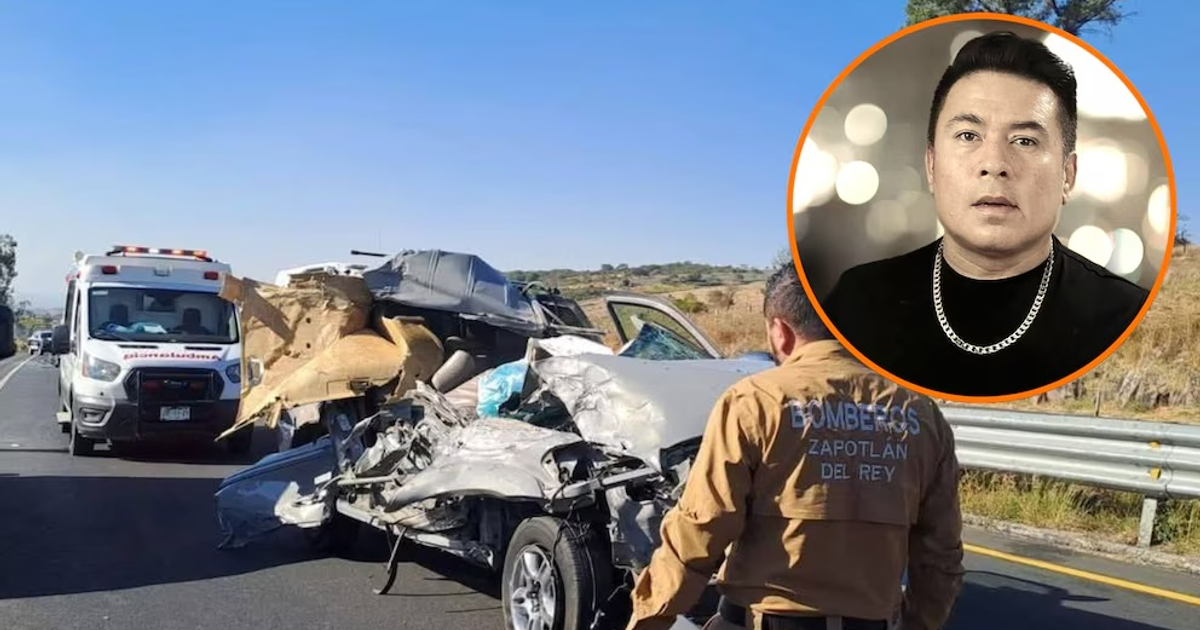 Accidente en autopista México–Morelia con vehículo dañado y personal de emergencia