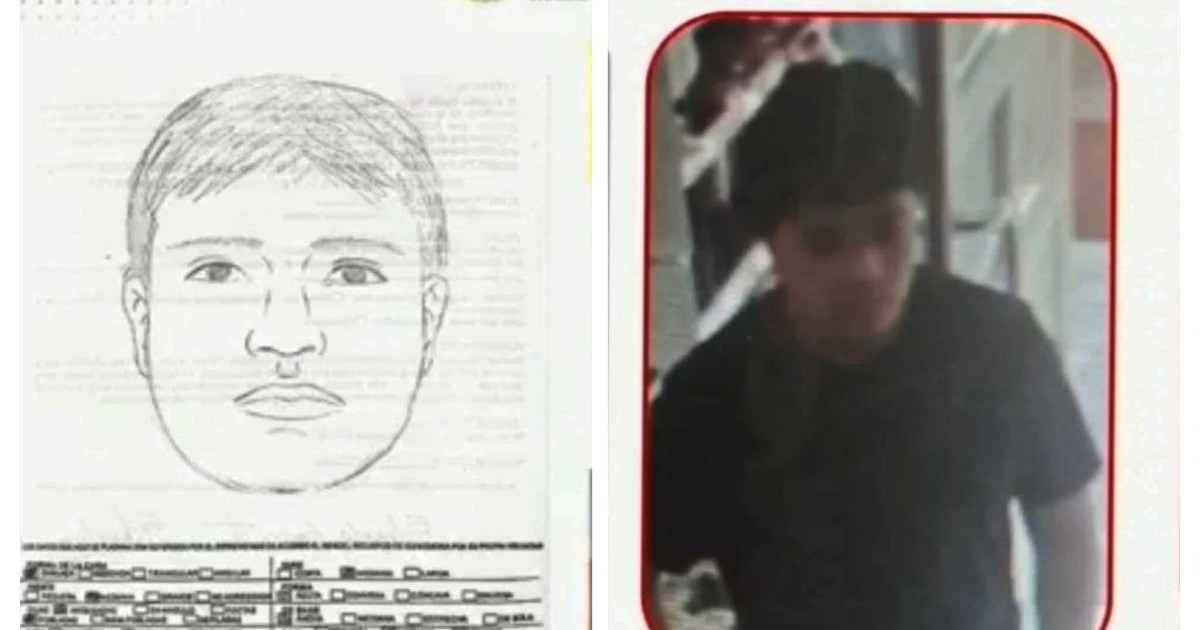 Boceto y foto de Osvaldo G. B. relacionados con el caso del alcalde Carlos Manso