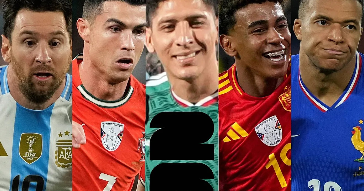 Jugadores de fútbol de diversas selecciones nacionales en el contexto del Mundial 2026
