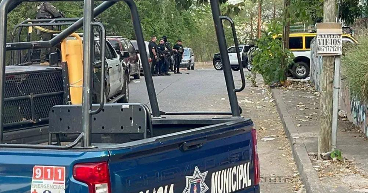 Policía responde a incidente armado en Culiacán, Sinaloa.