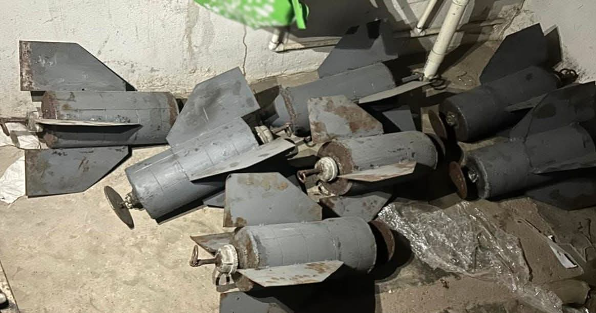 Explosivos de diseño casero incautados en Sinaloa