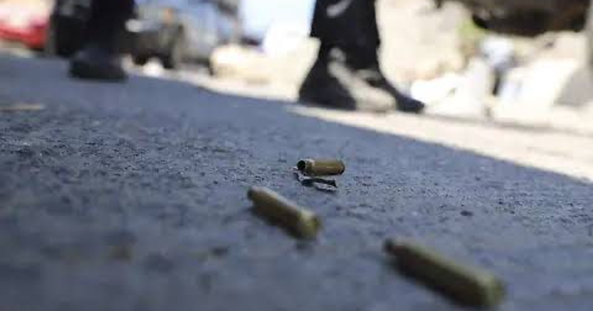 Cartuchos de bala en el suelo tras ataque en Cuautitlán Izcalli
