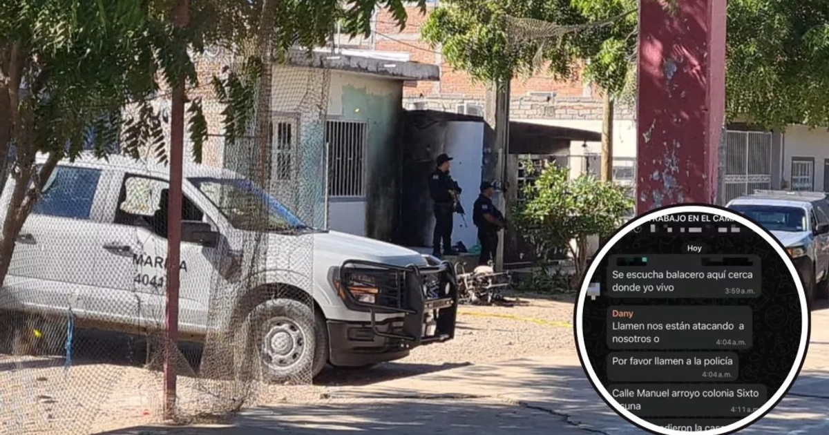 Escena de emergencia en Mazatlán por ataque armado