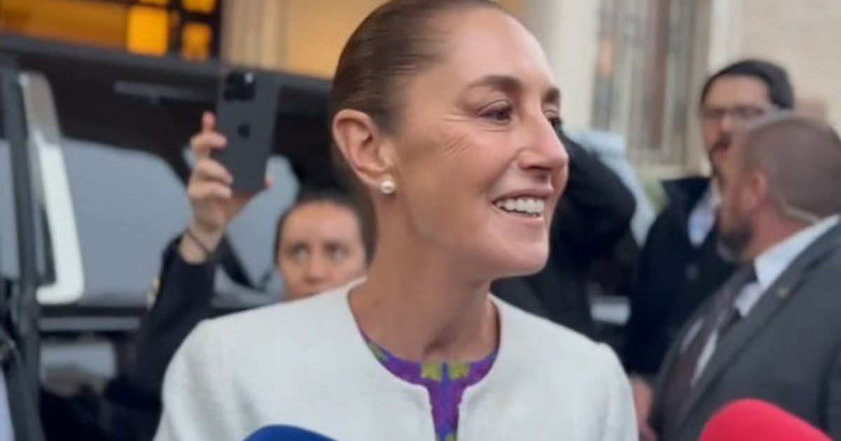 Presidenta Claudia Sheinbaum junto a Donald Trump y Mark Carney en reunión post-Mundial 2026