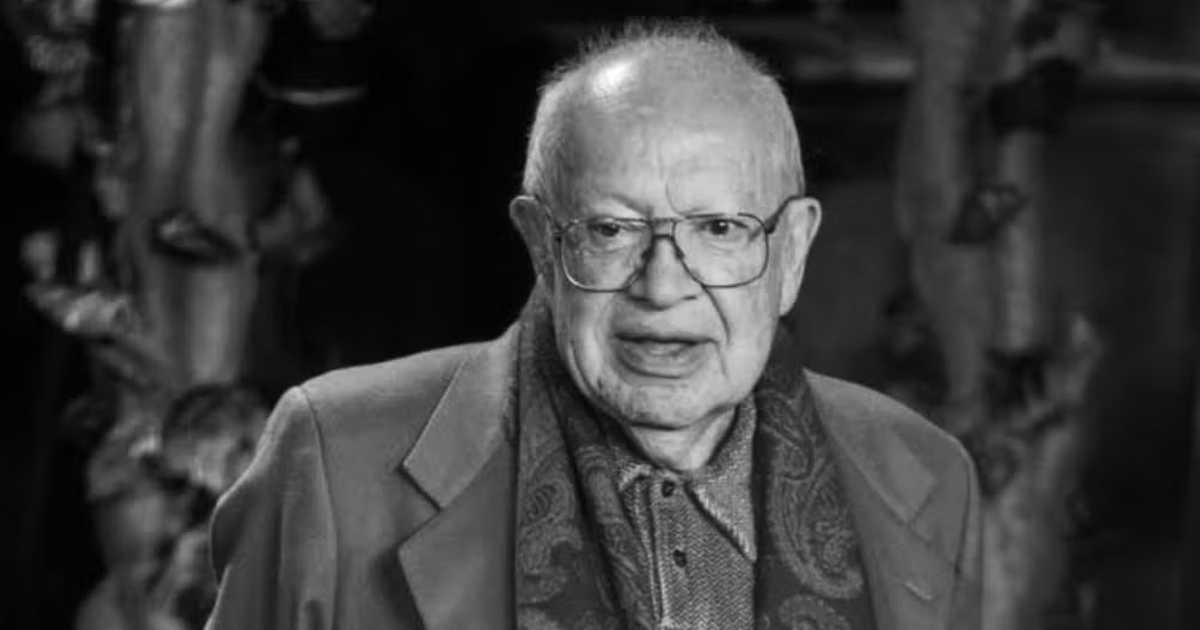 Foto de Eduardo Manzano, legendario actor mexicano, homenajeado por su trabajo en 'Los Polivoces' y 'Una Familia de Diez'.