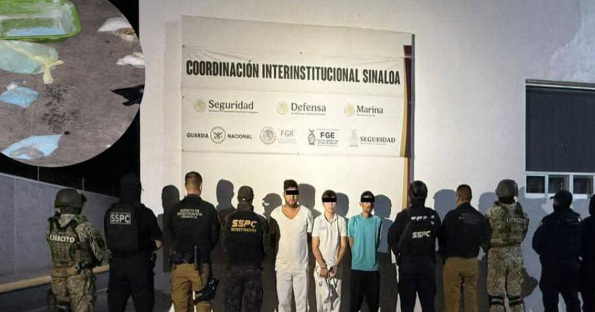 Culiacán operativo policial detención laboratorio drogas Sinaloa