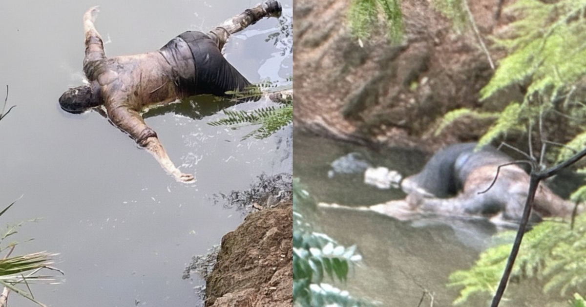 Emergencia en canal de avenida Carlos Canseco: equipo de emergencia resguardando la escena.
