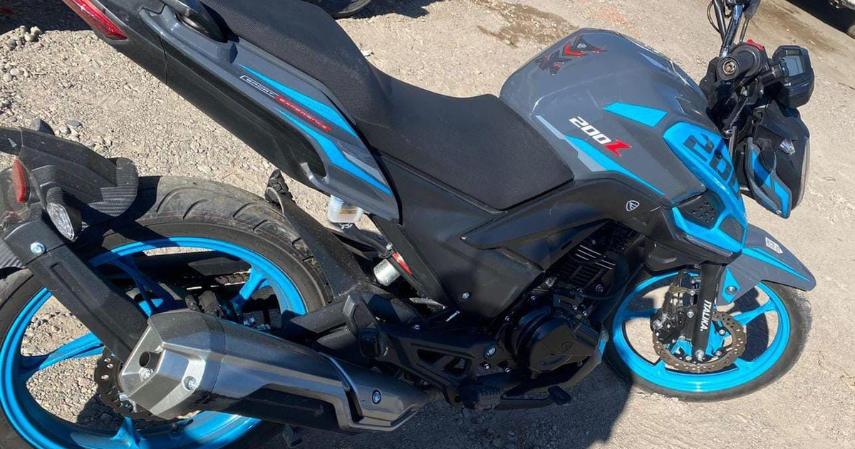 Motocicleta moderna recuperada en Mazatlán tras reporte de robo