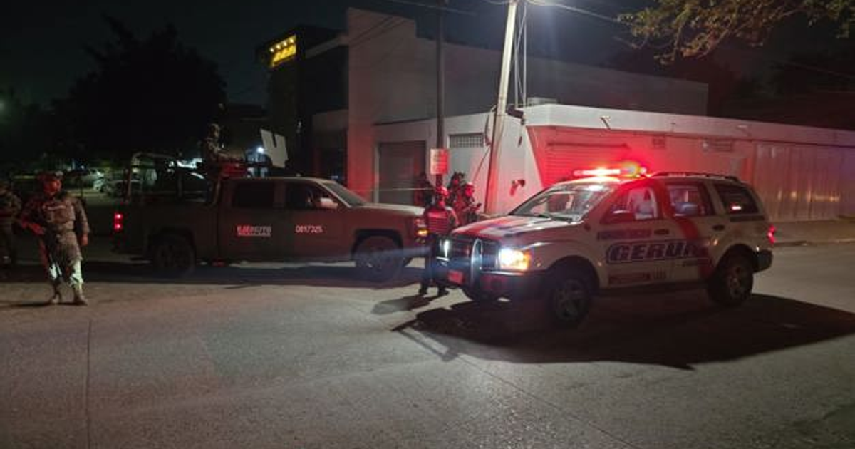 Operativo nocturno de fuerzas de seguridad tras ataque en colonia Antonio Toledo Corro