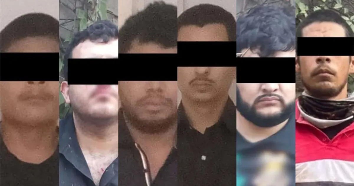 Retratos anónimos con bloques oscuros conectados a operativo en San Pedro, Navolato.