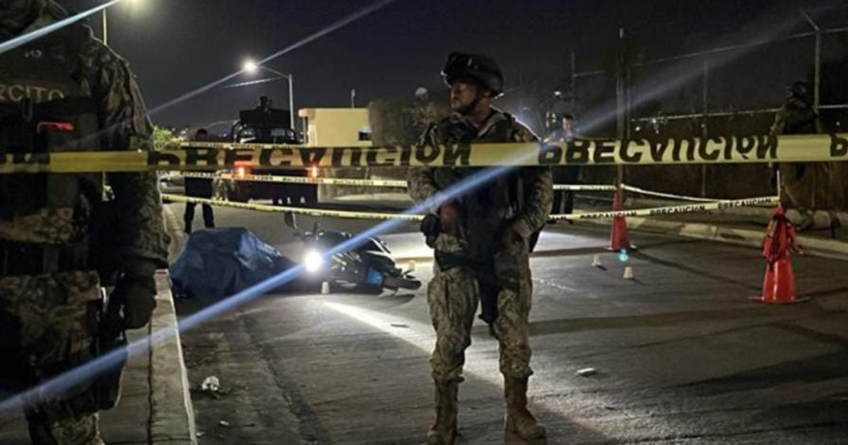 Investigación nocturna en Culiacán con presencia militar y zonas acordonadas