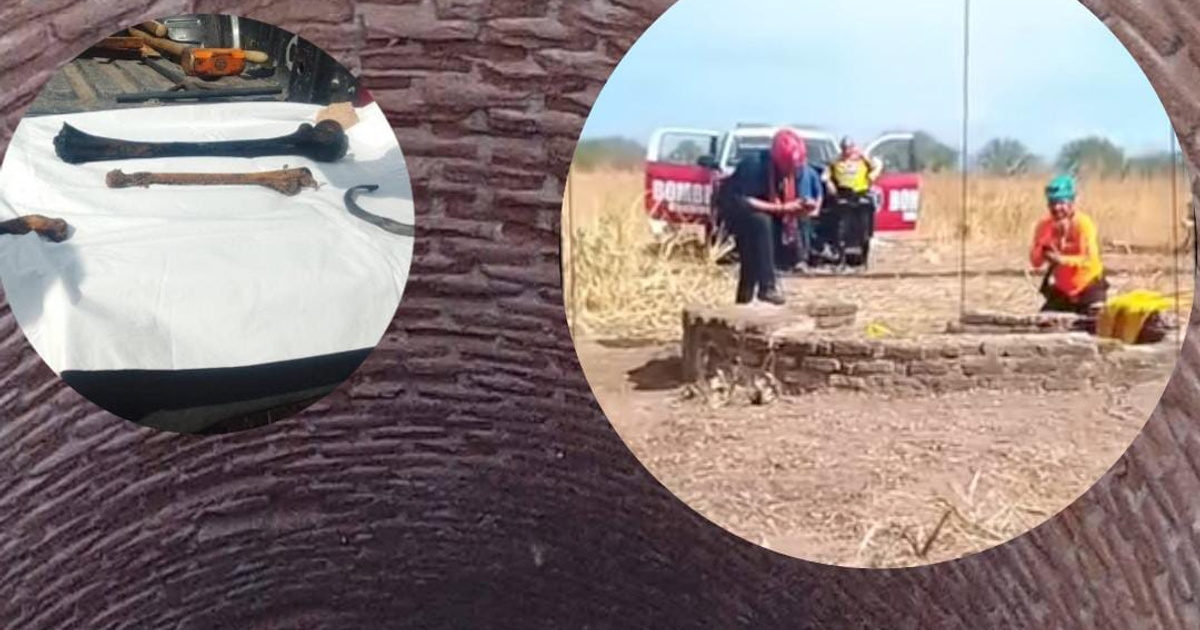 Restos óseos encontrados en Tamazula II, Sinaloa, por Sabuesos Guerreras