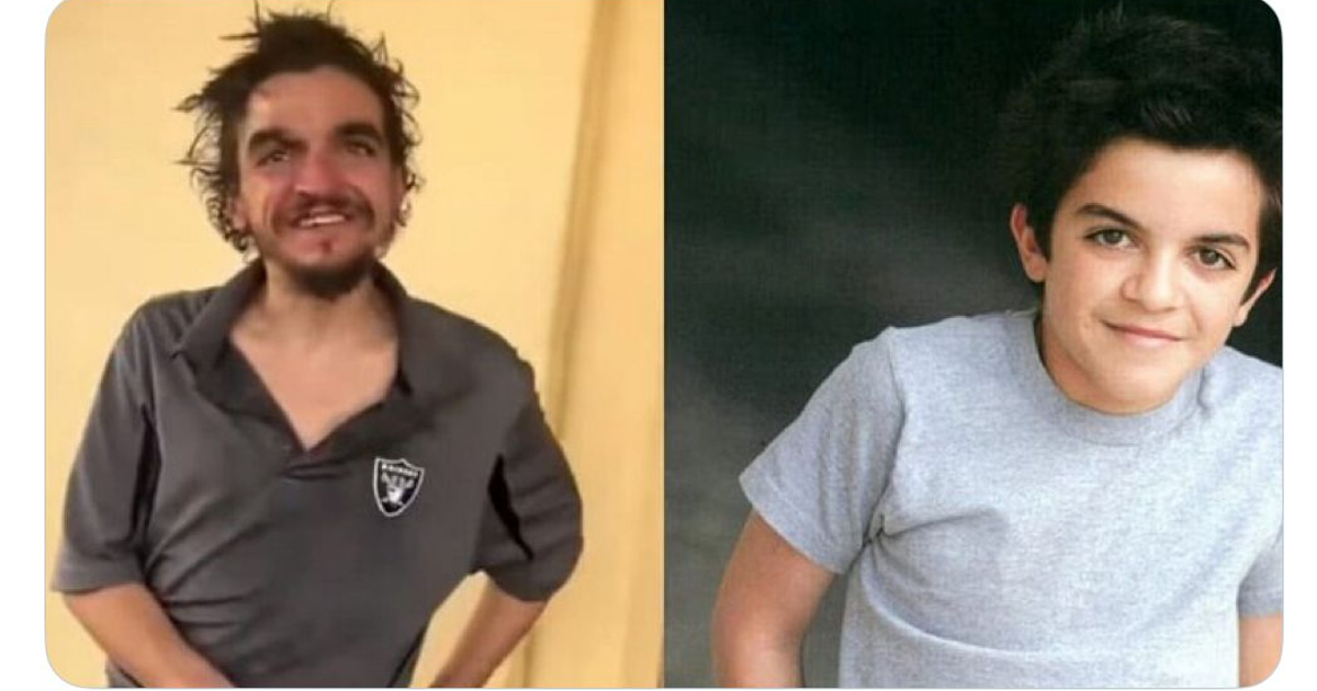 Tyler Chase, antes y después: de estrella de Nickelodeon a una vida en situación de calle