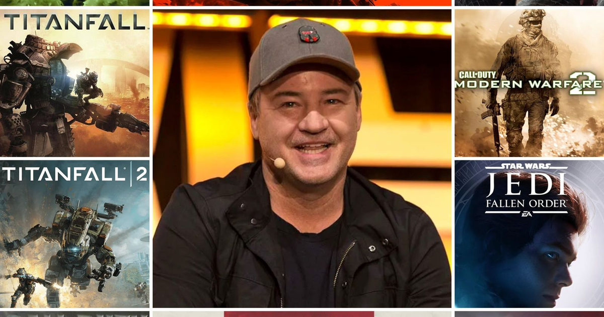 Composición de videojuegos con Vince Zampella en presentación.