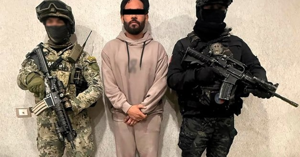 Detención de Édgar N en Durango por elementos federales.