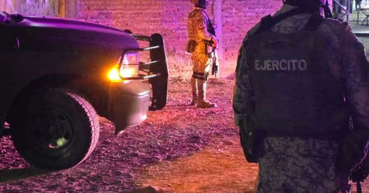 Operativo militar nocturno en Culiacán tras asesinato en Aguaruto