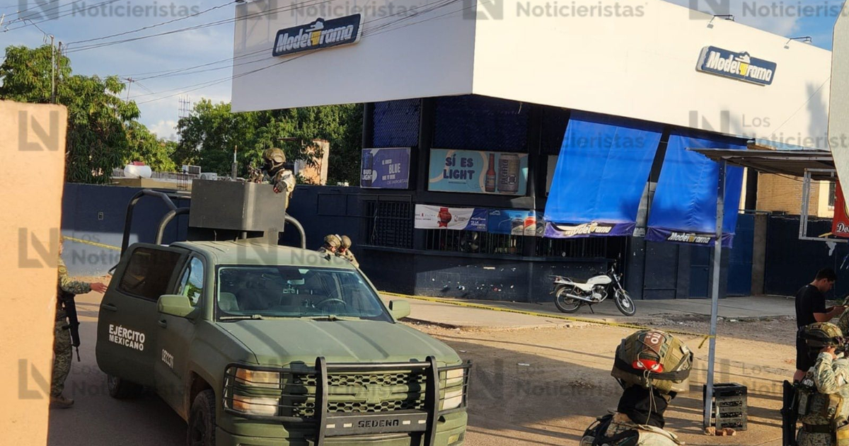 Operativo militar del Ejército Mexicano en área urbana de Culiacán
