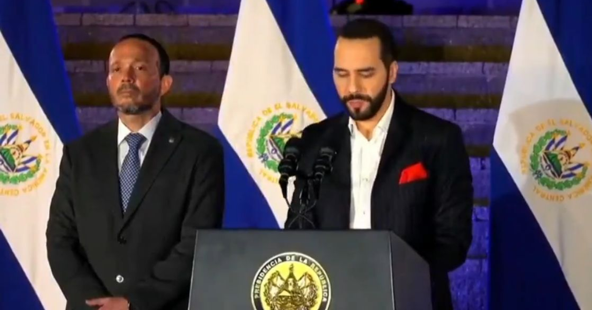 Conferencia de prensa de Nayib Bukele sobre políticas penitenciarias en El Salvador