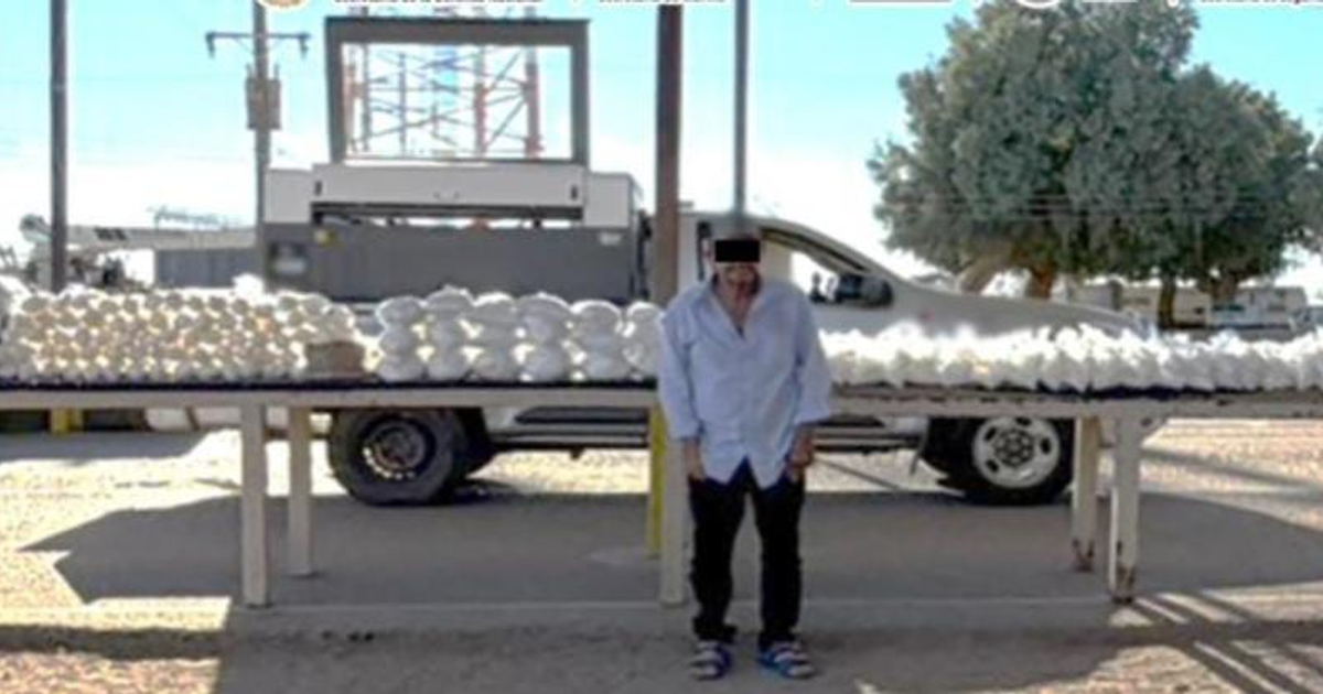 Camioneta detenida con cargamento de metanfetamina en San Luis Río Colorado