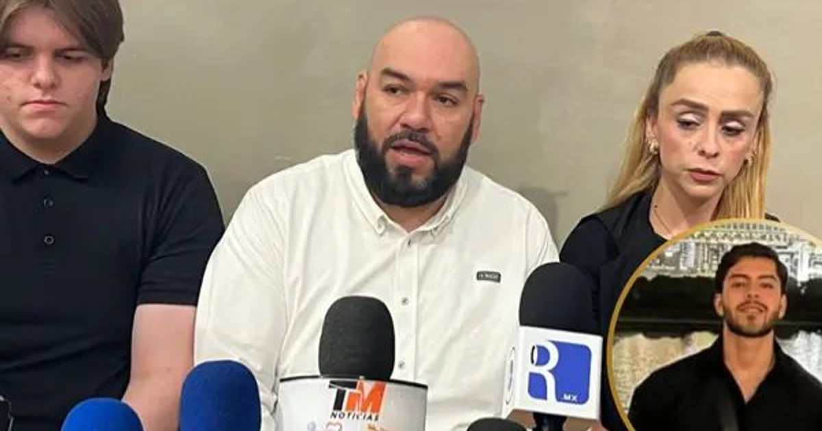 Tres personas en conferencia de prensa por caso Fernando Alan en Culiacán.