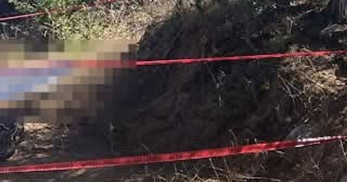 Agentes de seguridad trabajan en la escena de un hallazgo en Choix, Sinaloa.