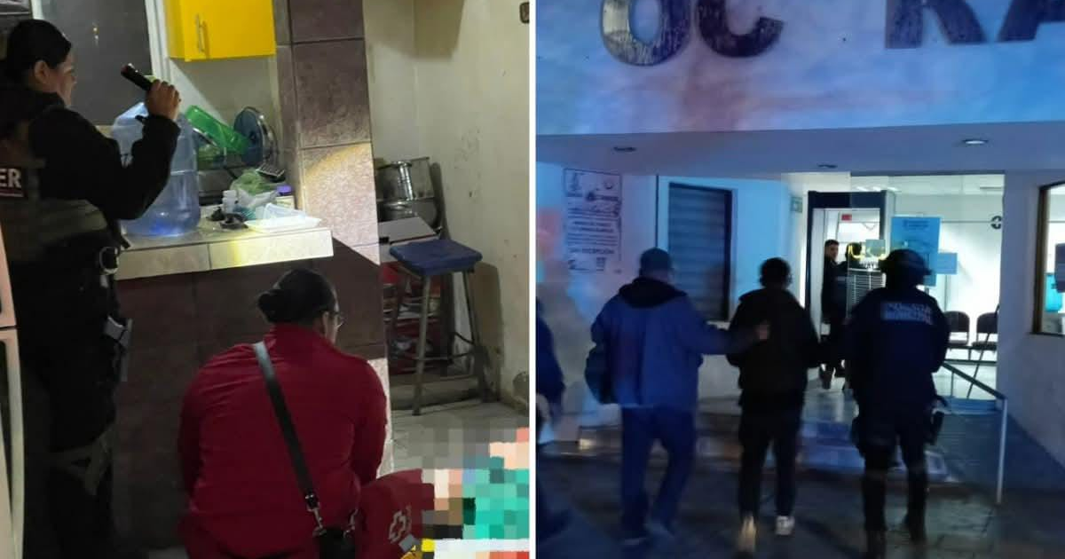 Escena policial en Bagojo Colectivo tras un homicidio por apuñalamiento entre hermanos.