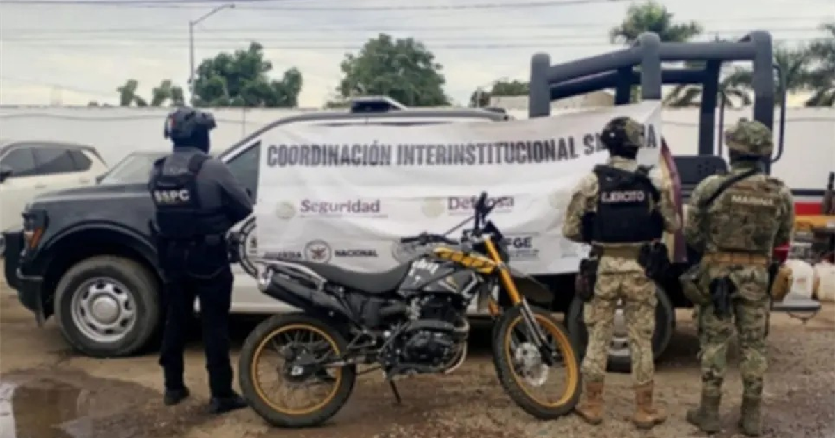 Agentes de seguridad coordinados durante operación en Mazatlán II