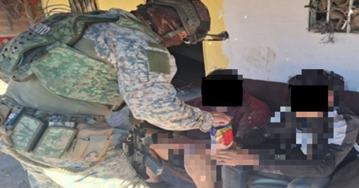 Rescate militar en Villa Juárez, Sinaloa, tras alerta ciudadana