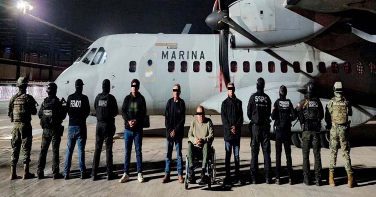 Operativo de seguridad en Culiacán con la detención de 'El Señor de la Silla'