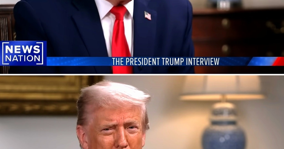 Donald Trump en entrevista sobre operativos secretos con NewsNation